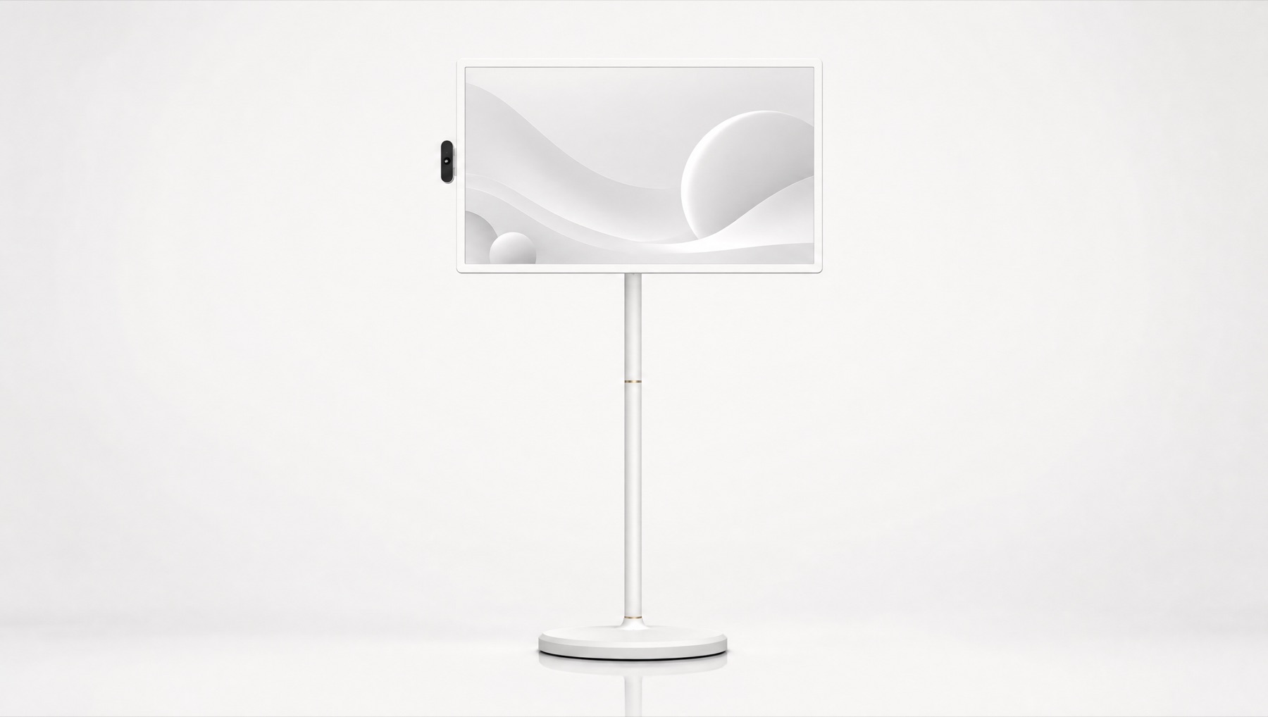Stand by me: een 32-inch touchscreen op een verrijdbare staander